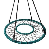 Modern swing circle chair nest made for 1-2 kids outdoor playing