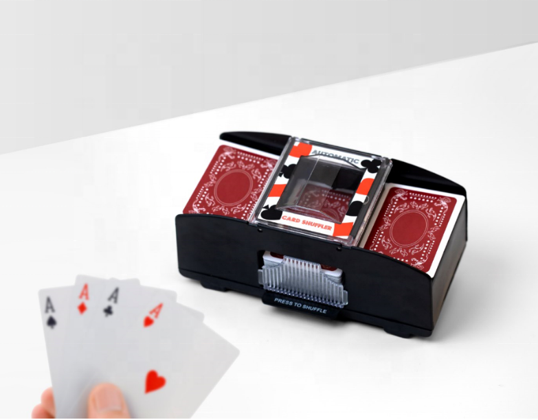 2 Deck Plastic Automatic Card Shuffler